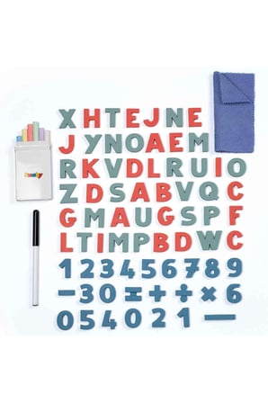 Kız Çocuk Oyuncak Smoby Çift Taraflı Manyetik Ahşap Yazı Tahtası 7600410401 Eğitici