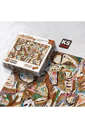 Kız Çocuk Oyuncak 20663 No.10 Abstract Composition 1000 Parça Puzzle Erkek Çocuk Oyuncak Eğitici Oyu