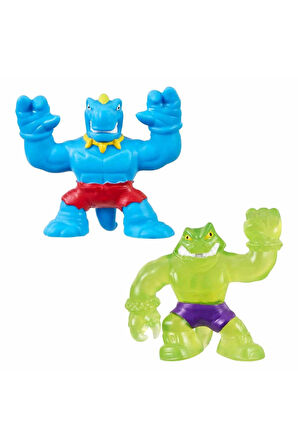 Kız Çocuk Oyuncak Goojitzu HGJZ Minis Stretch 2'li Figür Seti GJT48000 Erkek Çocuk Oyuncak Eğitici O