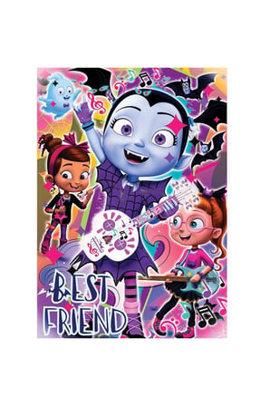 Kız Çocuk Oyuncak VP 709 Puzzle 50 Parça/VANPİRİNA PUZZLE Erkek Çocuk Oyuncak Eğitici Oyuncaklar