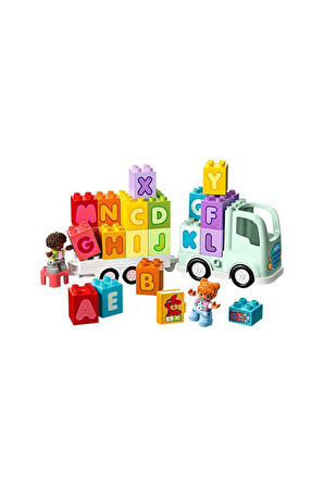 Kız Çocuk Oyuncak 10421 LEGO®® Alfabe Kamyonu 36 parça +2 yaş Erkek Çocuk Oyuncak Eğitici Oyuncaklar