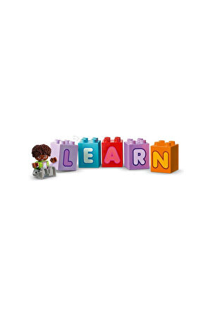 Kız Çocuk Oyuncak 10421 LEGO®® Alfabe Kamyonu 36 parça +2 yaş Erkek Çocuk Oyuncak Eğitici Oyuncaklar