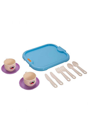 Kız Çocuk Oyuncak Polesie Yemek Takımı 2 Kişilik 11 Parça 80523 Erkek Çocuk Oyuncak Eğitici Oyuncakl