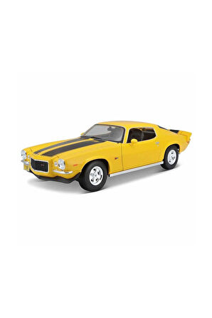 Kız Çocuk Oyuncak MAIS 31131 1971 Chevrolet Camaro Model Araba 1:18 Erkek Çocuk Oyuncak Eğitici Oyun