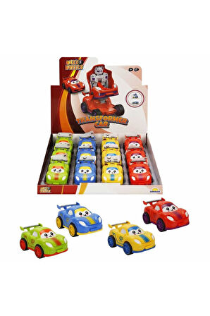 Kız Çocuk Oyuncak Maxx Wheels Robota Dönüşen Sürtmeli Araba - 1adet Stokta Olan