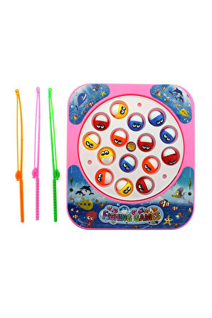 Kız Çocuk Oyuncak Kare Balık Tutma Oyunu Pembe Erkek Çocuk Oyuncak Eğitici Oyuncaklar