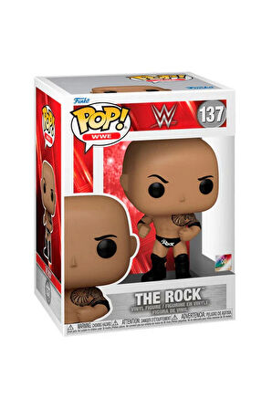 Kız Çocuk Oyuncak Funko POP Figür WWE The Rock (final) Erkek Çocuk Oyuncak Eğitici Oyuncaklar