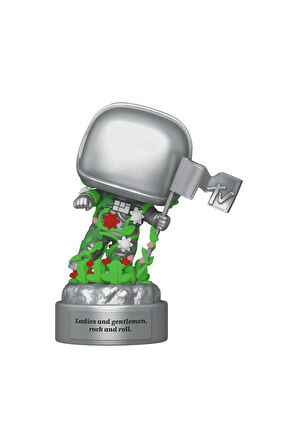 Kız Çocuk Oyuncak Funko POP Figür Ad Icons MTV 40th MTV Moon Person Erkek Çocuk Oyuncak Eğitici Oyun