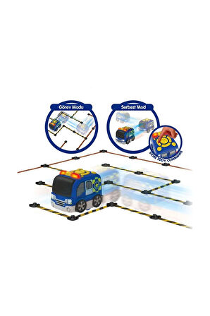 Kız Çocuk Oyuncak SIL/81471 Silverlit Tooko Programlanabilen Polis Aracı Oyun Se