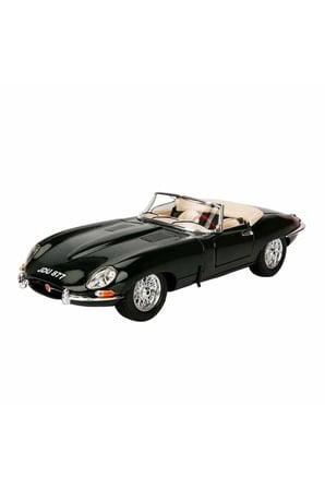 Kız Çocuk Oyuncak 12046 1:18 Jaguar E Cabriolet 1961 Model Araba -Sunman Erkek Çocuk Oyuncak Eğitici