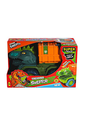 Kız Çocuk Oyuncak BMD503 Sweptor Dino Çöp Kamyonu -Asya Oyuncak Erkek Çocuk Oyuncak Eğitici Oyuncakl