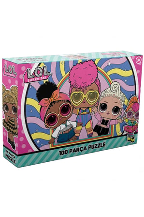 Kız Çocuk Oyuncak LOL Surprise 100 Parça Puzzle Erkek Çocuk Oyuncak Eğitici Oyuncaklar