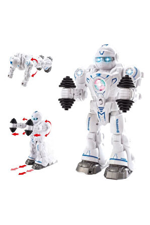 Kız Çocuk Oyuncak Işıklı Sporcu Atletik Robot 26cm Erkek Çocuk Oyuncak Eğitici Oyuncaklar