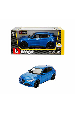Kız Çocuk Oyuncak 1:24 Alfa Romeo Stelvio Model Araba Erkek Çocuk Oyuncak Eğitici Oyuncaklar