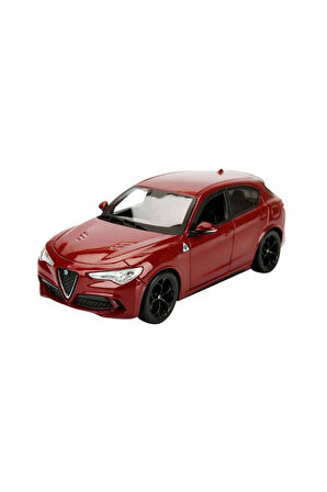 Kız Çocuk Oyuncak 1:24 Alfa Romeo Stelvio Model Araba Erkek Çocuk Oyuncak Eğitici Oyuncaklar