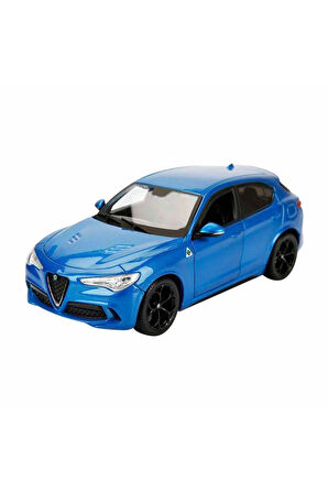 Kız Çocuk Oyuncak 1:24 Alfa Romeo Stelvio Model Araba Erkek Çocuk Oyuncak Eğitici Oyuncaklar