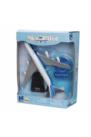 Kız Çocuk Oyuncak 1:240/1:270 Sky Pilot Boeing Model Yolcu Uçağı Erkek Çocuk Oyuncak Eğitici Oyuncak