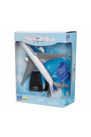 Kız Çocuk Oyuncak 1:240/1:270 Sky Pilot Boeing Model Yolcu Uçağı Erkek Çocuk Oyuncak Eğitici Oyuncak