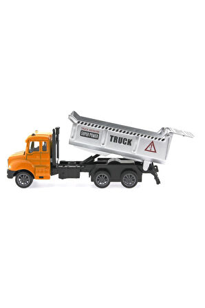 Kız Çocuk Oyuncak Çek Bırak Metal Mini Sarı Kamyon Erkek Çocuk Oyuncak Eğitici Oyuncaklar