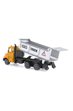 Kız Çocuk Oyuncak Çek Bırak Metal Mini Sarı Kamyon Erkek Çocuk Oyuncak Eğitici Oyuncaklar