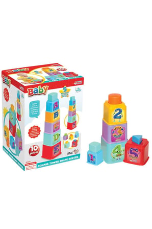 Kız Çocuk Oyuncak Kare Kule Bultak Bebek Aktivide Oyun Seti Erkek Çocuk Oyuncak Eğitici Oyuncaklar