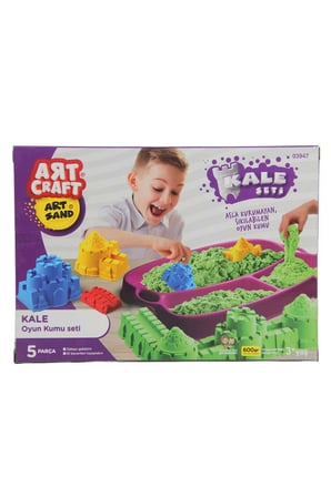 Kız Çocuk Oyuncak Artsand Kale Kum Set 600 gr. Erkek Çocuk Oyuncak Eğitici Oyuncaklar