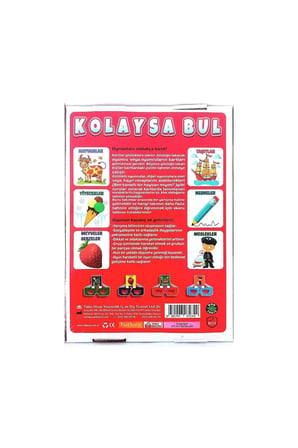 Kız Çocuk Oyuncak 1631550 KOLAYSA BUL TAHMİN ETME OYUNU Erkek Çocuk Oyuncak Eğitici Oyuncaklar