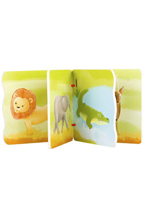 Kız Çocuk Oyuncak Ahşap Vahşi Hayvanlar Kitabım Erkek Çocuk Oyuncak Eğitici Oyuncaklar