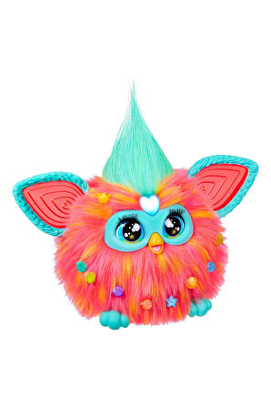Kız Çocuk Oyuncak Furby Mercan İnteraktif Peluş F6744 Erkek Çocuk Oyuncak Eğitici Oyuncaklar