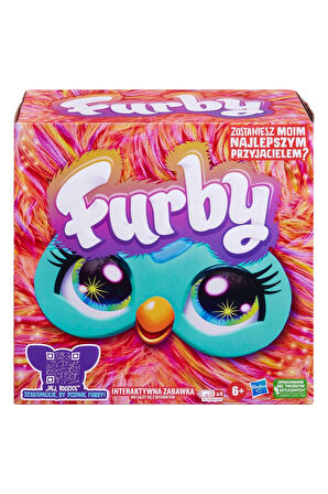 Kız Çocuk Oyuncak Furby Mercan İnteraktif Peluş F6744 Erkek Çocuk Oyuncak Eğitici Oyuncaklar