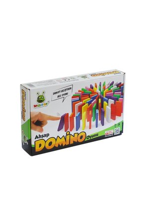 Kız Çocuk Oyuncak KR116 Ahşap Domino Oyunu Erkek Çocuk Oyuncak Eğitici Oyuncaklar