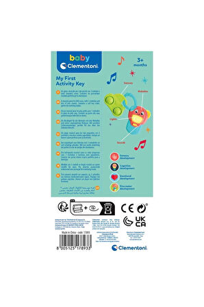 Kız Çocuk Oyuncak 17893 Baby - Aktivite Anahtarı Erkek Çocuk Oyuncak Eğitici Oyuncaklar