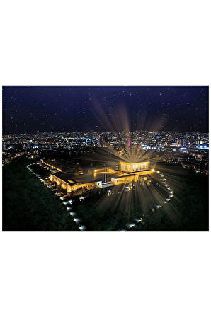 Kız Çocuk Oyuncak 5237 Anıtkabir 1000 Parça Neon - Art Puzzle Erkek Çocuk Oyuncak Eğitici Oyuncaklar