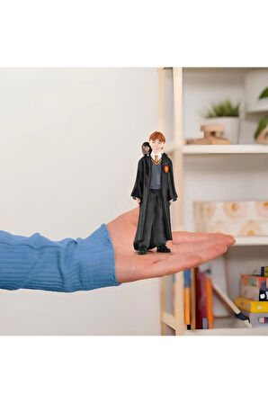 Kız Çocuk Oyuncak Schleich Ron Weasley Scabbers 42634 Erkek Çocuk Oyuncak Eğitici Oyuncaklar