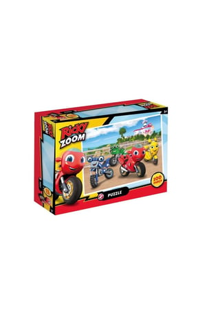 Kız Çocuk Oyuncak CA.5117 Ricky Zoom Puzzle 100 Parça Erkek Çocuk Oyuncak Eğitici Oyuncaklar
