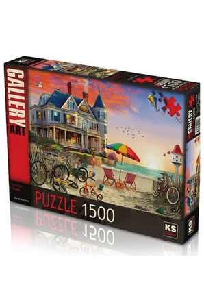Kız Çocuk Oyuncak KS Games Summer House Puzzle 1500 Parça 22044 Erkek Çocuk Oyuncak Eğitici Oyuncakl