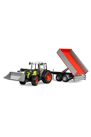 Kız Çocuk Oyuncak Bruder Claas Nectis 267F Traktör Ve Römork BR02112 Erkek Çocuk Oyuncak Eğitici Oyu