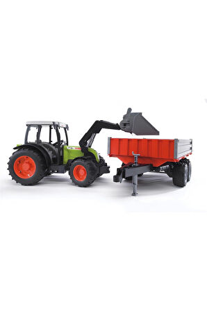Kız Çocuk Oyuncak Bruder Claas Nectis 267F Traktör Ve Römork BR02112 Erkek Çocuk Oyuncak Eğitici Oyu