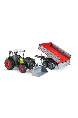 Kız Çocuk Oyuncak Bruder Claas Nectis 267F Traktör Ve Römork BR02112 Erkek Çocuk Oyuncak Eğitici Oyu