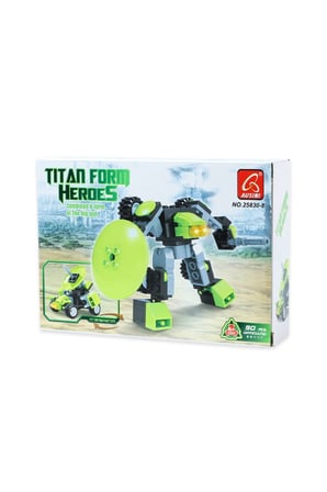 Kız Çocuk Oyuncak Ausini Titan Heroes Hnight-8 90 Parça Erkek Çocuk Oyuncak Eğitici Oyuncaklar