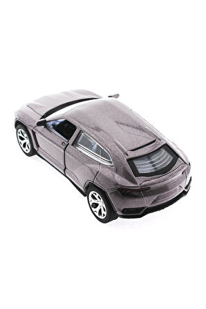 Kız Çocuk Oyuncak Çek Bırak Lamborghini Benzeri Simli Kahve Metal Araba Erkek Çocuk Oyuncak Eğitici