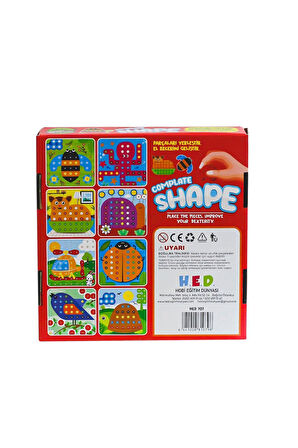 Kız Çocuk Oyuncak Erkek Çocuk Oyuncak HED 707 Complate Shape Eğitici Oyuncaklar
