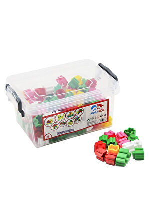 Kız Çocuk Oyuncak STR-114 Puzzle Bloklar 150 Parça -Dinamik Oyuncak Erkek Çocuk Oyuncak Eğitici Oyun