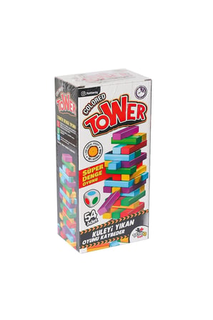 Kız Çocuk Oyuncak 7315 Renkli Tower Süper Denge Oyunu -Totteriq Erkek Çocuk Oyuncak Eğitici Oyuncakl