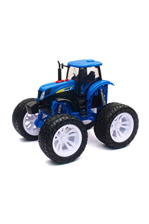 Kız Çocuk Oyuncak Sunman 1:24 New Holland T7.315 Traktör Erkek Çocuk Oyuncak Eğitici Oyuncaklar