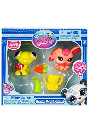 Kız Çocuk Oyuncak Littlest Pet Shop Minişler 2’li Figür Seti S2 - S00000620 Eğitici