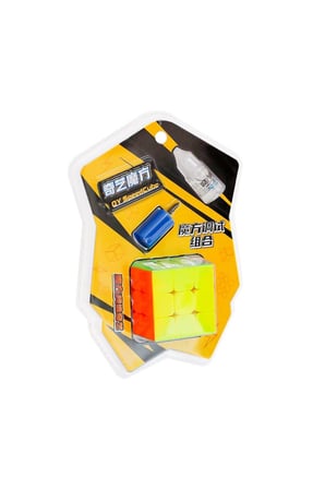 Kız Çocuk Oyuncak 31021 QY 3X3 Speed Küp Kartela Seti Yağ+Tornavida Erkek Çocuk Oyuncak Eğitici Oyun