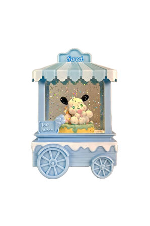 Kız Çocuk Oyuncak Kar Küresi Plastik Dondurma Arabası LLM-HDY0112 Erkek Çocuk Oyuncak Eğitici Oyunca