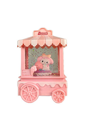 Kız Çocuk Oyuncak Kar Küresi Plastik Dondurma Arabası LLM-HDY0112 Erkek Çocuk Oyuncak Eğitici Oyunca