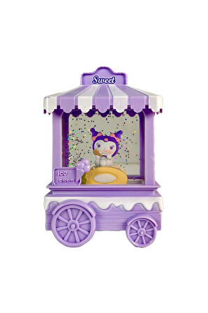 Kız Çocuk Oyuncak Kar Küresi Plastik Dondurma Arabası LLM-HDY0112 Erkek Çocuk Oyuncak Eğitici Oyunca